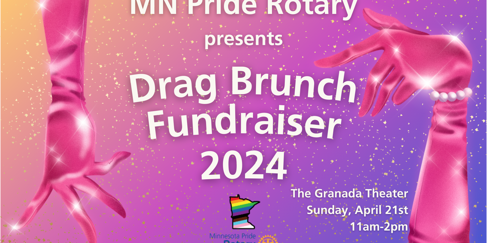 MN Pride Rotary's Drag Brunch Fundraiser 2024! (21+) promotional image