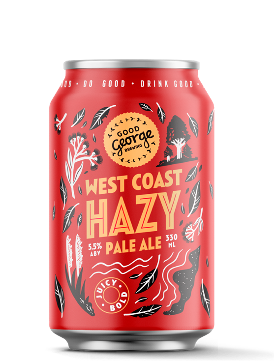Good George West Coast Hazy Pale Ale Can