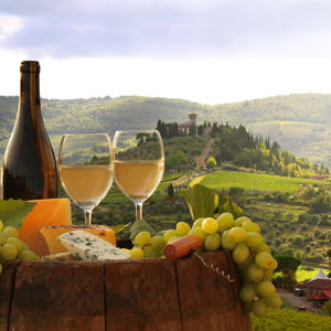 Dinner for Two in Tuscany