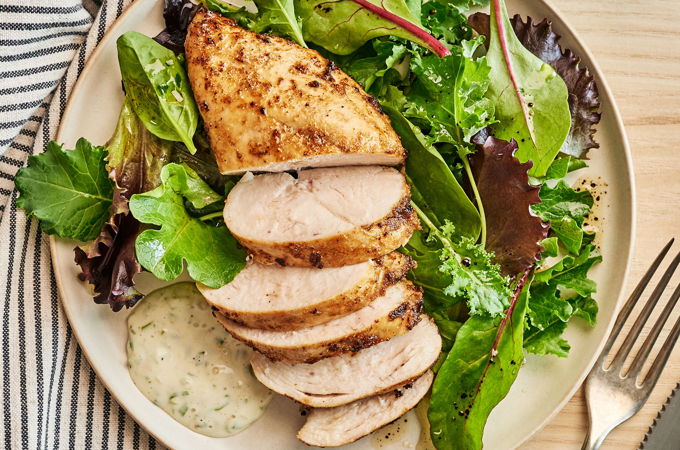 Air Fryer Roast Chicken Breasts