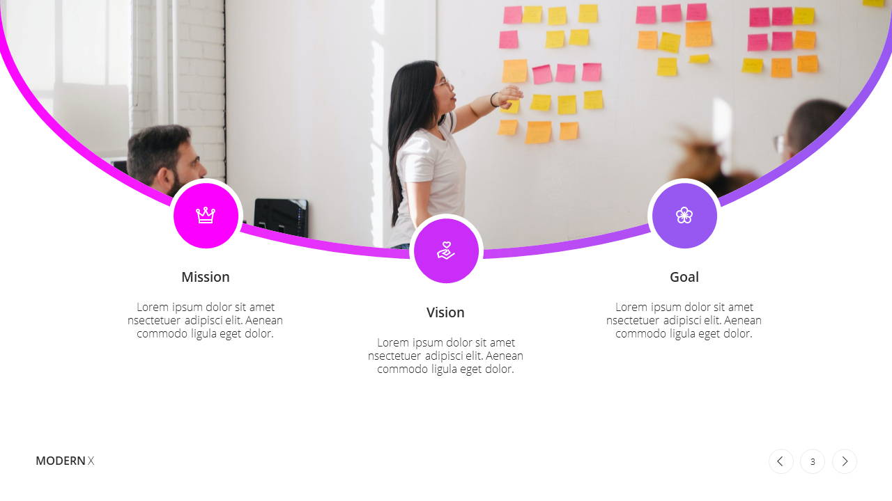 Modern X Agency Presentation Template 