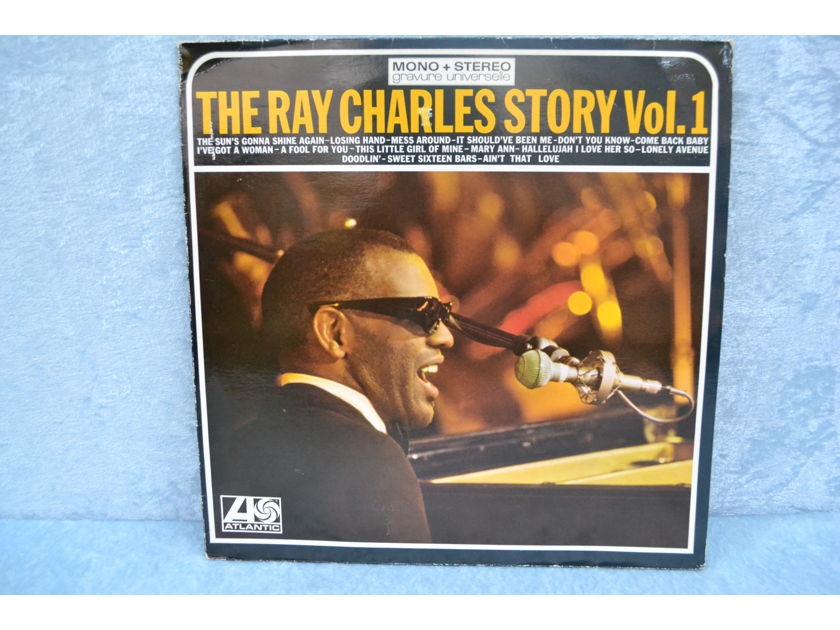 RAY CHARLES - "Ray Charles Story Vol. 1, Vol. 2" French import LP/Vinyl -lot of 2-