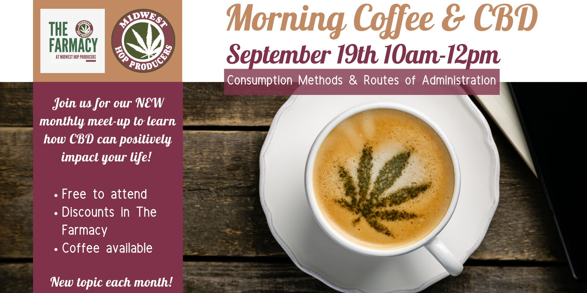 Morning Coffee & CBD promotional image