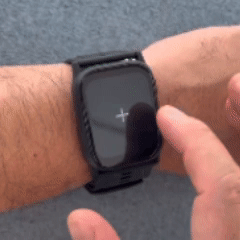 Fügen Sie Herzfrequenz und Blutsauerstoffsättigung über das grüne Plus-Symbol zum Schnellzugriff auf der Wellue Smart Blutdruckuhr hinzu, um schnellere Messungen zu ermöglichen.