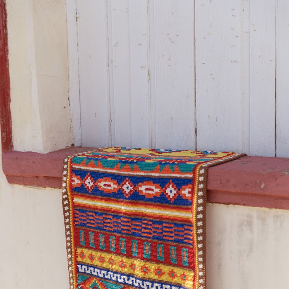Adobe Rug Crochet Pattern