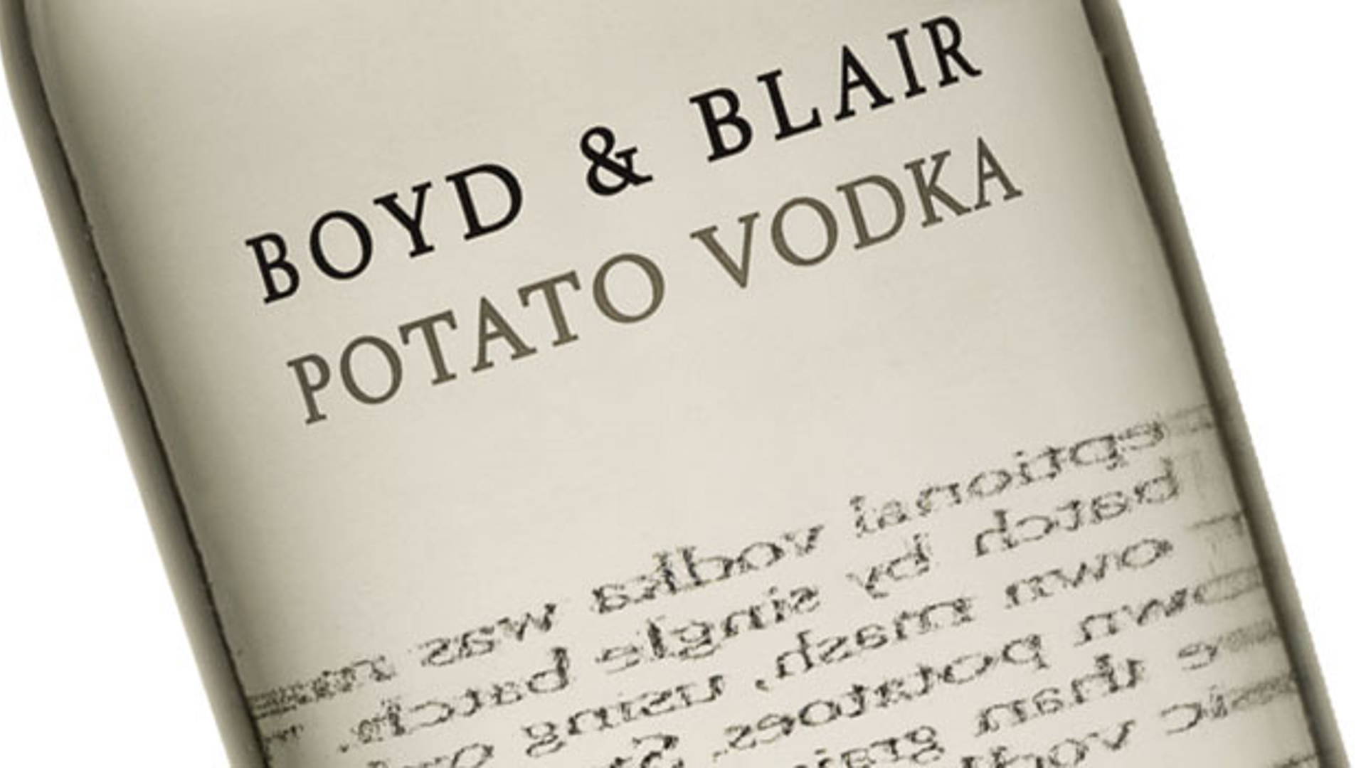 Featured image for Boyd & Blair Potato Vodka