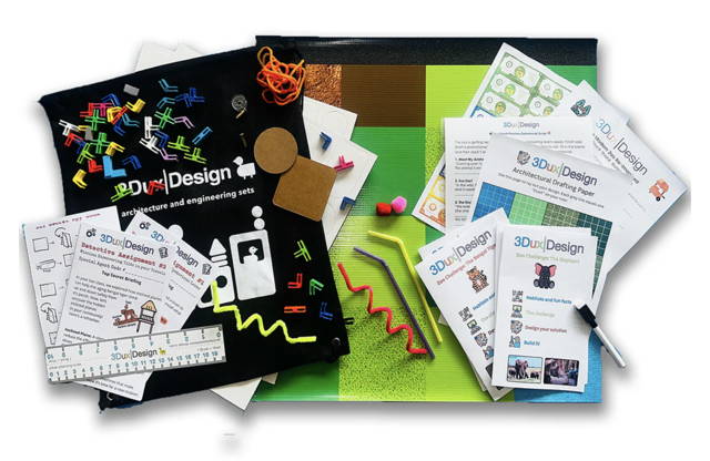 3DuxDesign build-a-bot STEM kit