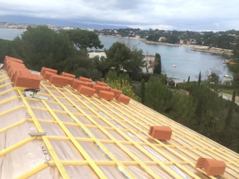 Création d’une charpente traditionnelle métallique — photo 4 sur 10 — CEG TOITURE
