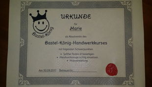 bastel könig urkunde