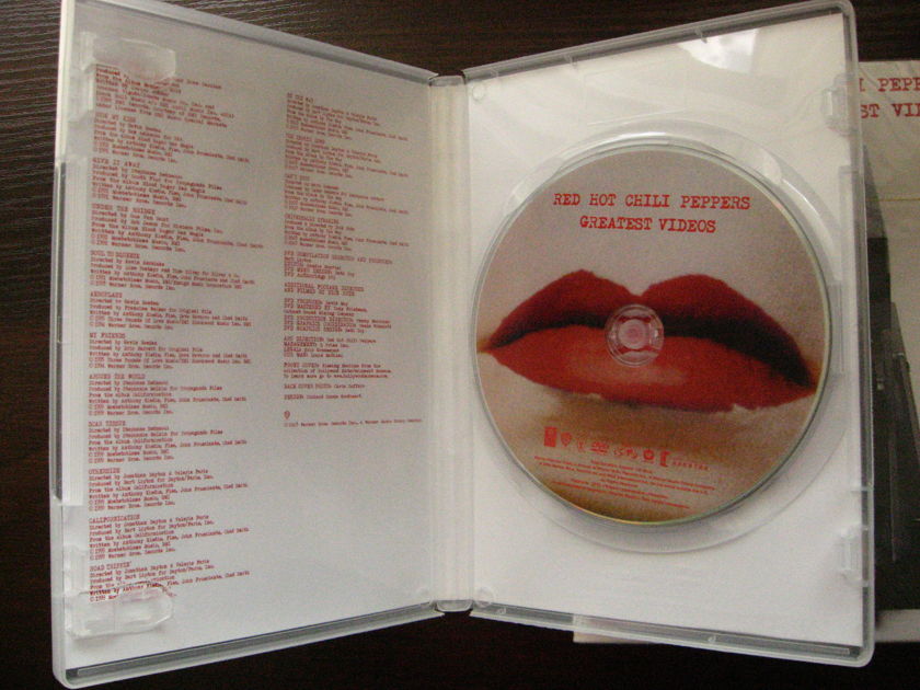 RED HOT CHILI PEPPERS - GREATEST VIDEO DVD