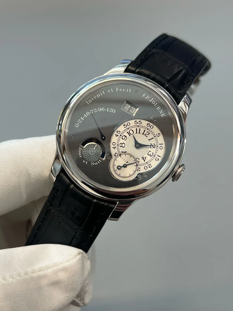 F.P.Journe Octa Jour et Nuit Ruthenium/Platinum series 99 pcs LE Box+Extract from the archives 2003