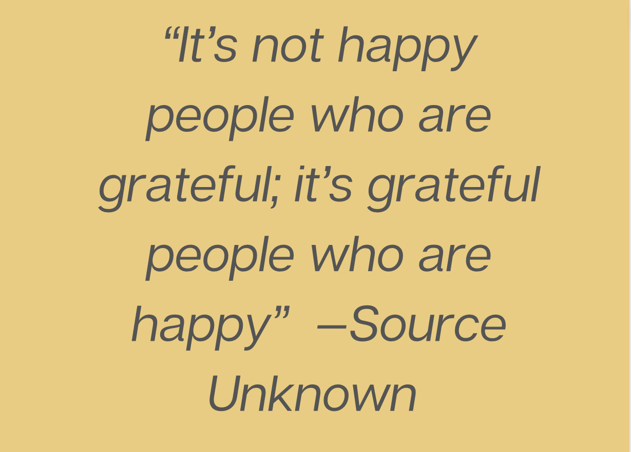 does gratitude make your life better 