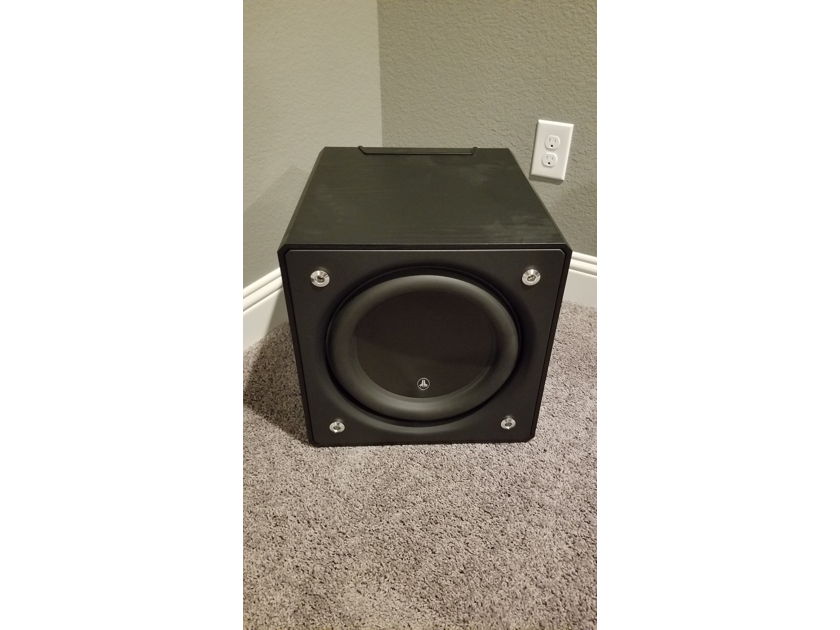 JL Audio e112 black ash