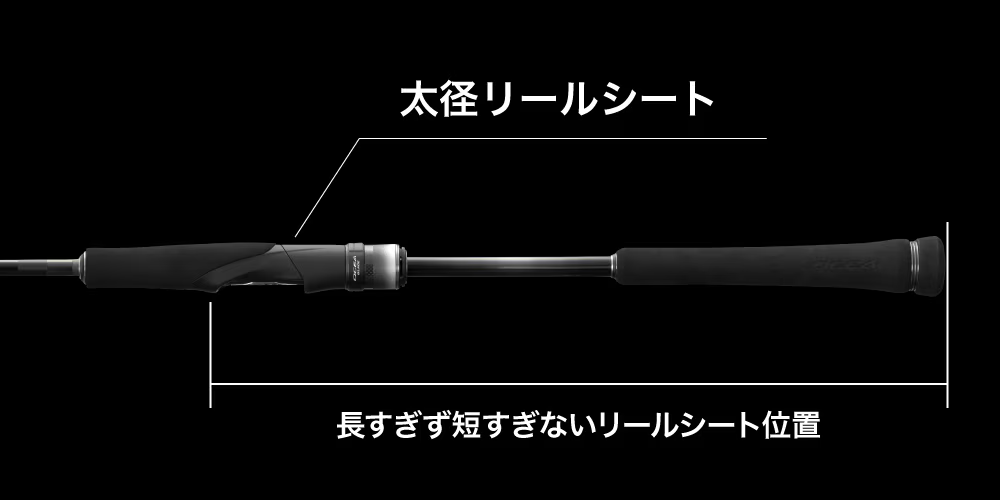 本気のアングラーに贈るこだわりの専用設計。