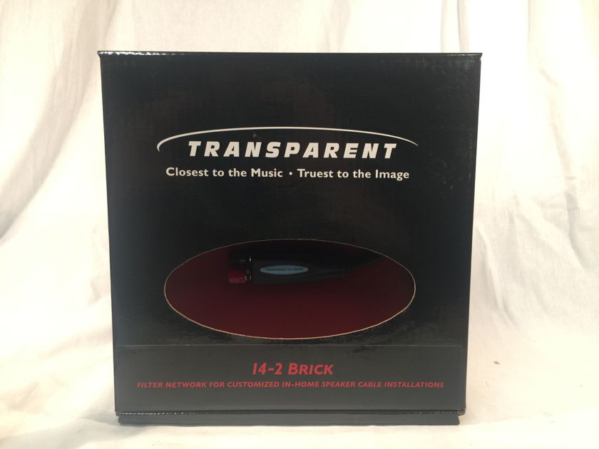 Transparent Audio 14-2 Brick Spade Calibrated for 1-20ft (TB142 S)