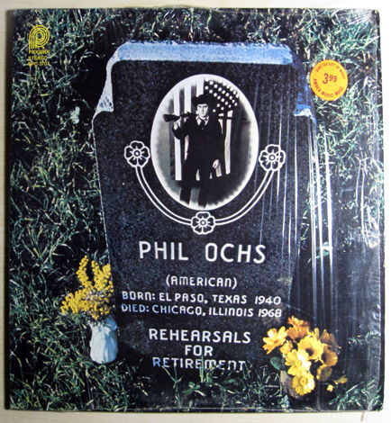 Phil Ochs - Rehearsals For Retirement - 1979 Canadian R...