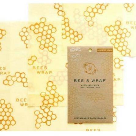Beeswax wraps from Bee's wrap - a sustainable alternative to cling film