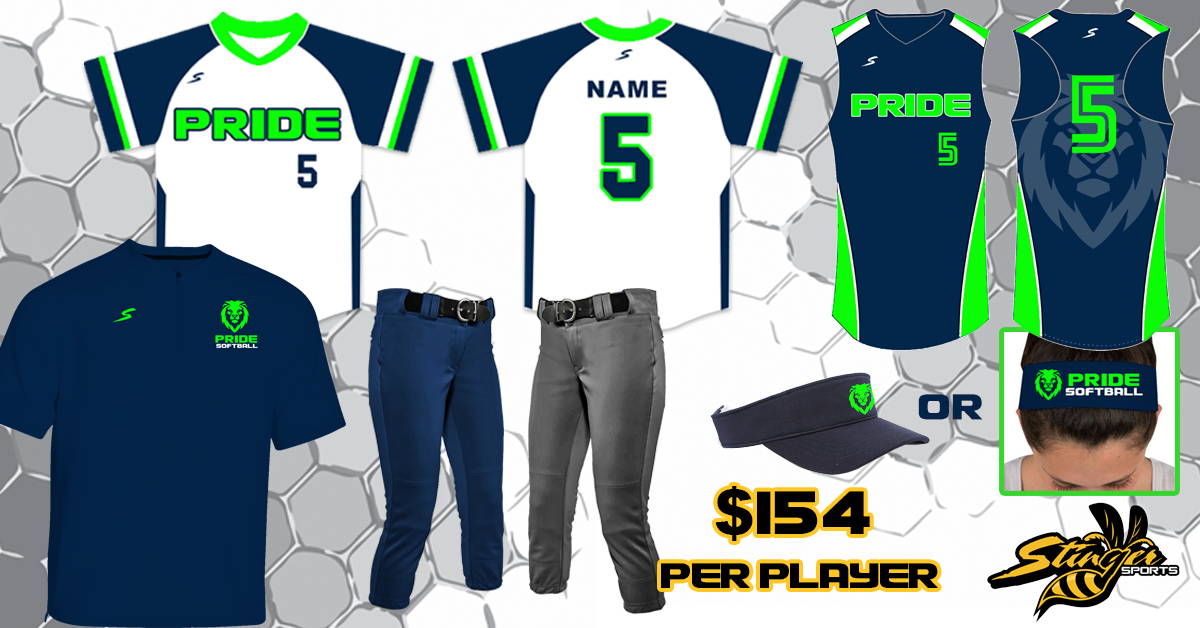 youth softball uniforms