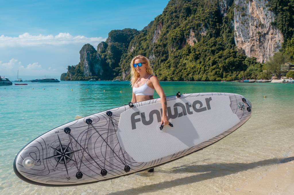 Funwater inflatable paddle boards for beginners and experienced paddlers