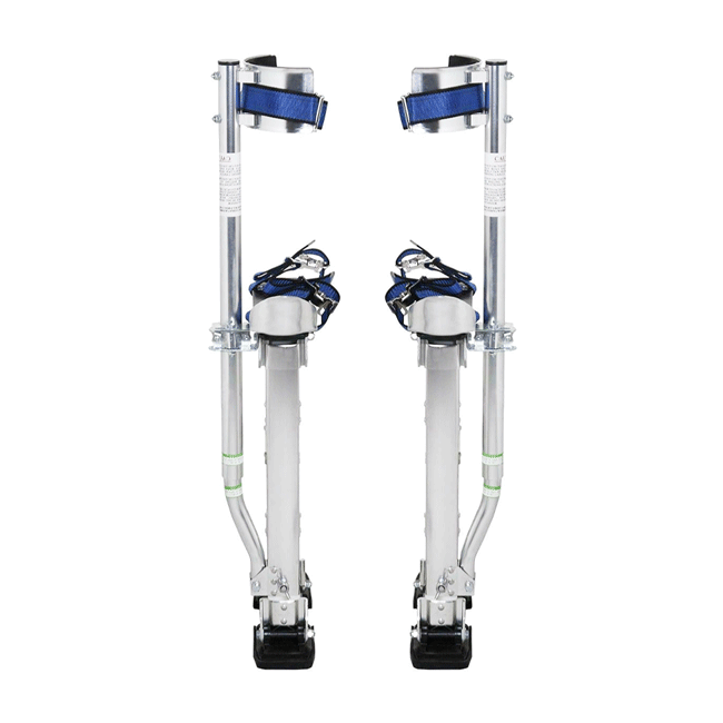 Professional Grade Adjustable Drywall Stilts Taping Paint Stilt Aluminum Tool Stilt for Painting Painter Taping