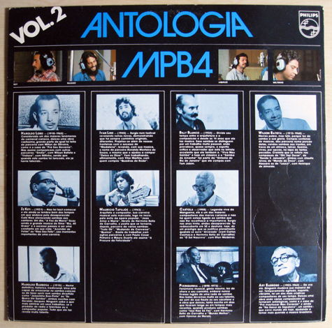 MPB4 - Antologia do Samba - Vol. II - 1977 BRAZIL Phil...