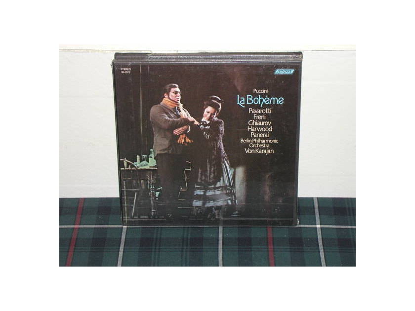 Pavarotti/Vk/BPO - Puccini/La Boheme London SEALED LP <TAS>
