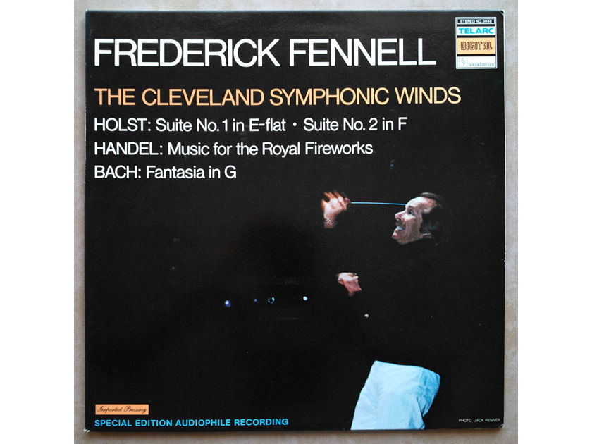 Audiophile TELARC | FENNEL/HOLST - Suites Nos. 1 & 2/BACH Fantasia/HANDEL Music for the Royal Fireworks / NM