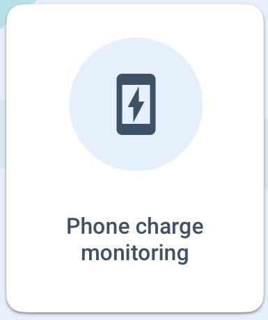 phone charge monitoring mileage tracking