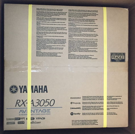 Yamaha RX-A3050 9.2 Channel AV Receiver Brand New! Save...