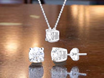 Shop jewellery sets - the perfect gift Shop diamond and gold jewellery sets - Pobjoy Diamonds