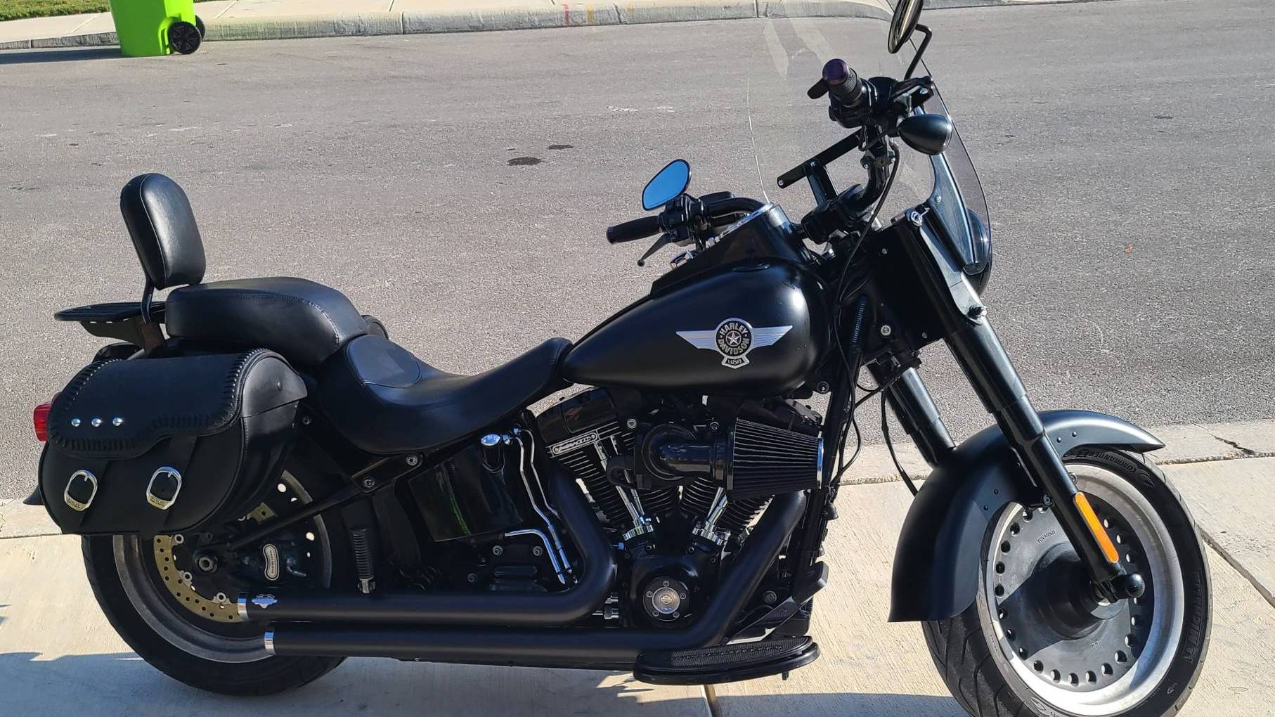 HARLEYDAVIDSON FAT BOY S (VIVID BLACK) for rent near San Antonio, TX Riders Share
