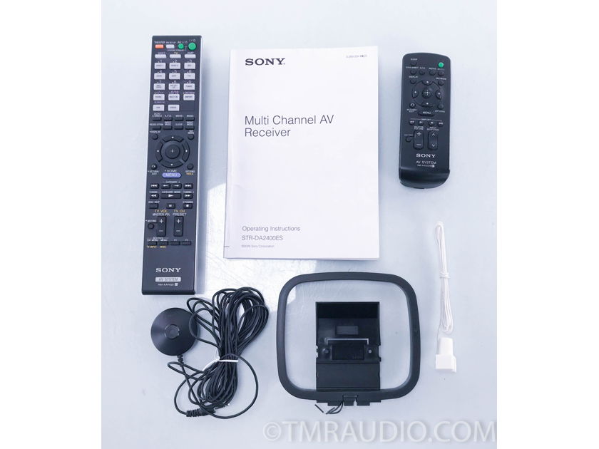 Sony ES STR-DA2400ES 7.1 Channel Reciever; Remote (10194)