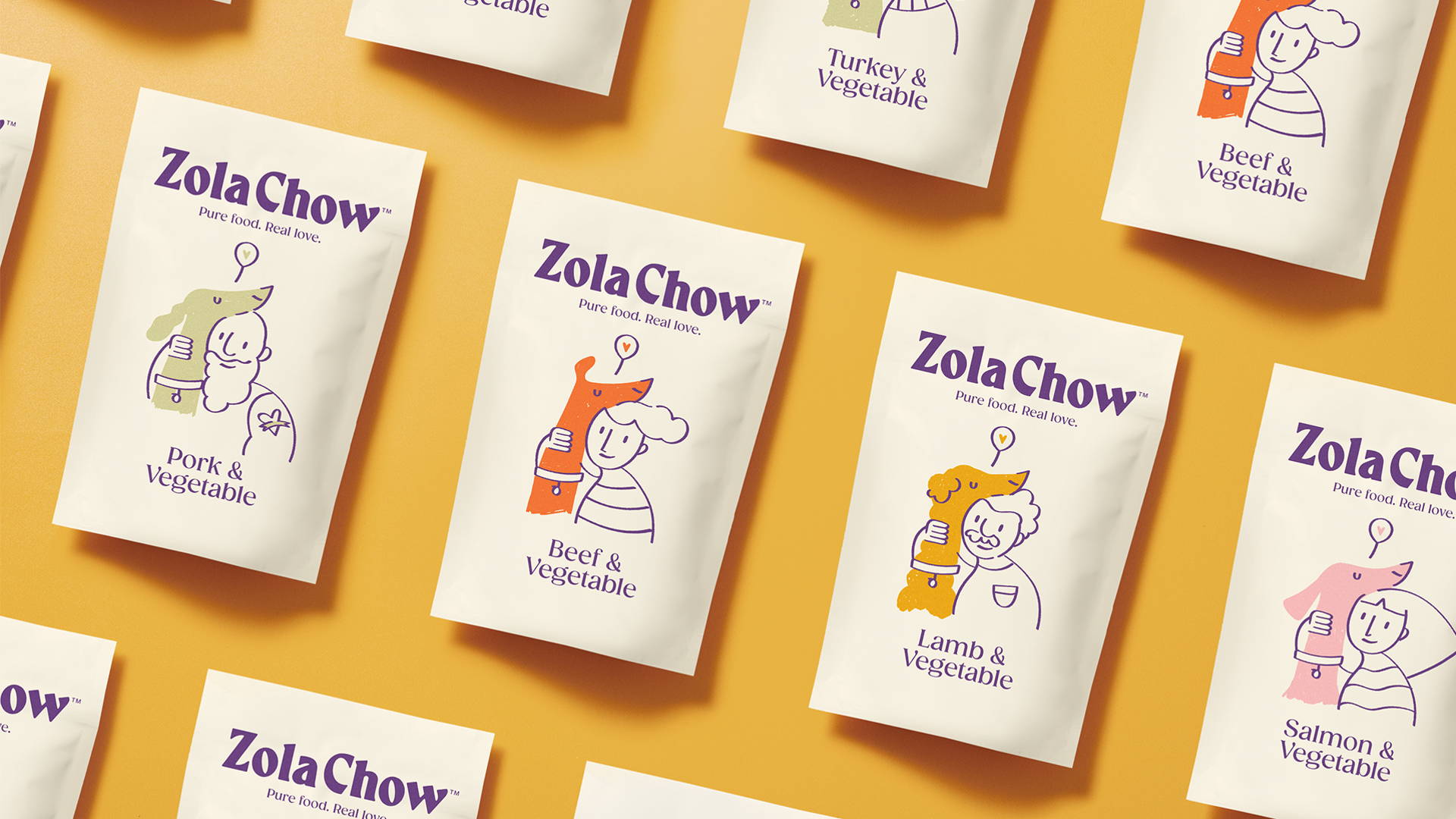 Featured image for ZolaChow Packaging Shows What's At The Heart Of The Brand