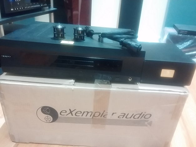 Exemplar Audio T105 tube modified Oppo 105 player, simi...