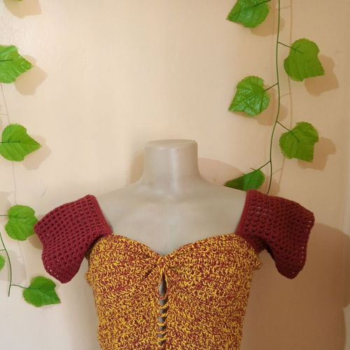 Crochet Funky Top Pattern