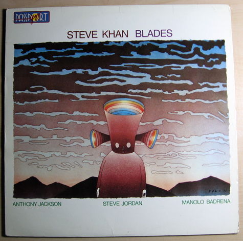 Steve Khan - Blades - 1982 Passport Jazz ‎PJ 88001