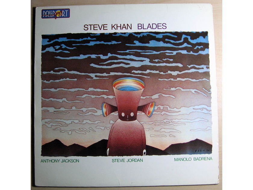 Steve Khan - Blades - 1982 Passport Jazz ‎PJ 88001
