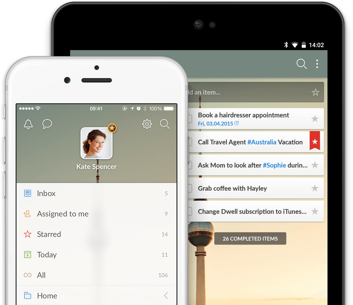 google calendar vs wunderlist detailed