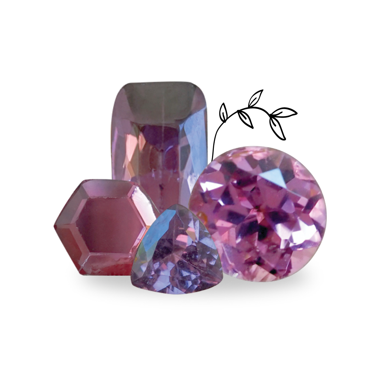 Spinel gemstone