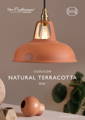The Front Cover of Coolicon Lightings 2026 Natural Terracotta Lampshade digital catalogue