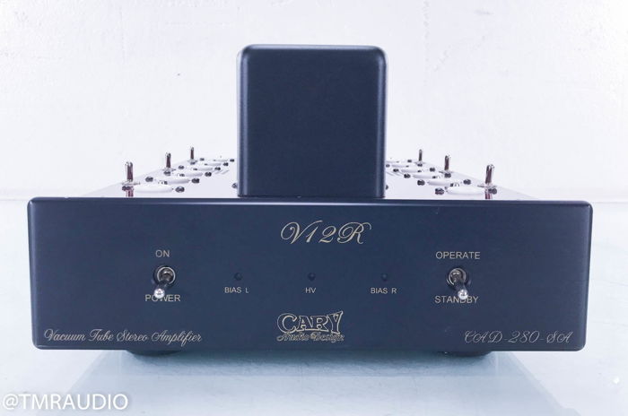 Cary CAD-280-SA V12R Stereo Tube Power Amplifier AS-IS ...