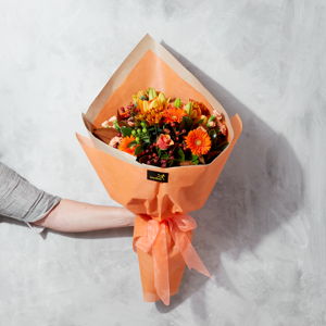 Clearly Orange Bouquet