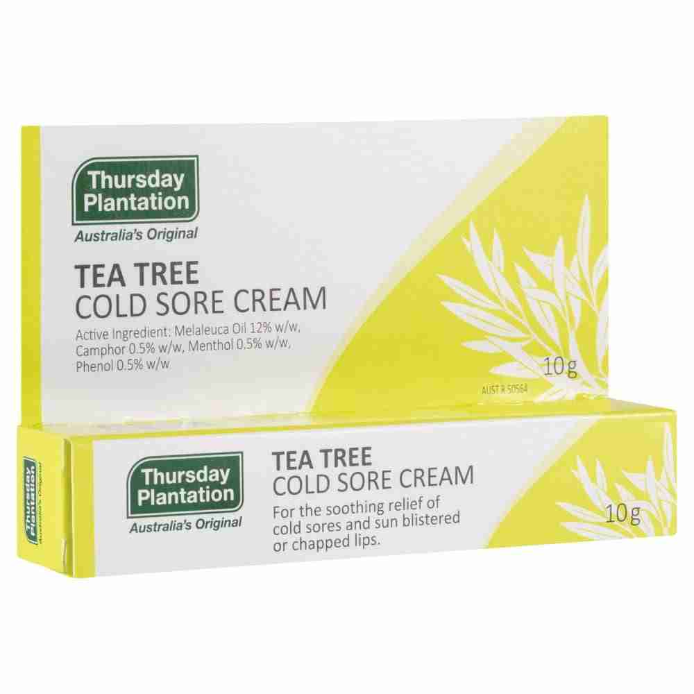 Thursday Plantation Tea Tree Cold Sore Cream 10g - Image 2