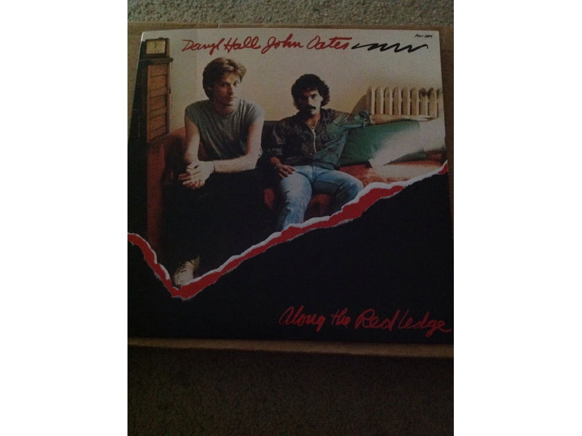 Hall & Oates - Along The Red Ledge RCA Records With Red Promo Stamp Back Cover Vinyl LP NM