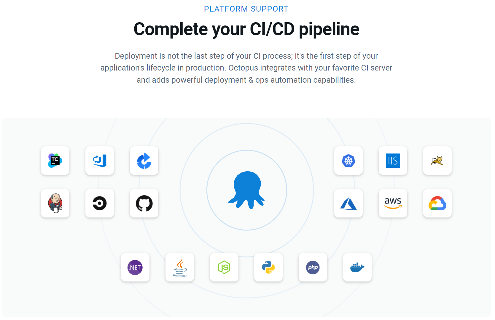 Octopus Deploy product / service