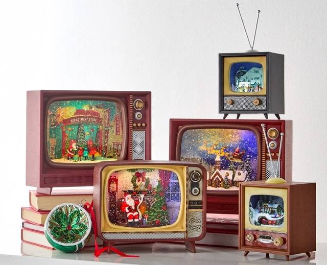 raz imports christmas tree ornament glass ball with cardinal and glitter detail