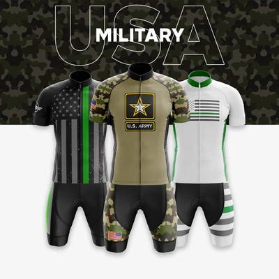 USA Military Collection Cycling Apparel Bicycle Booth