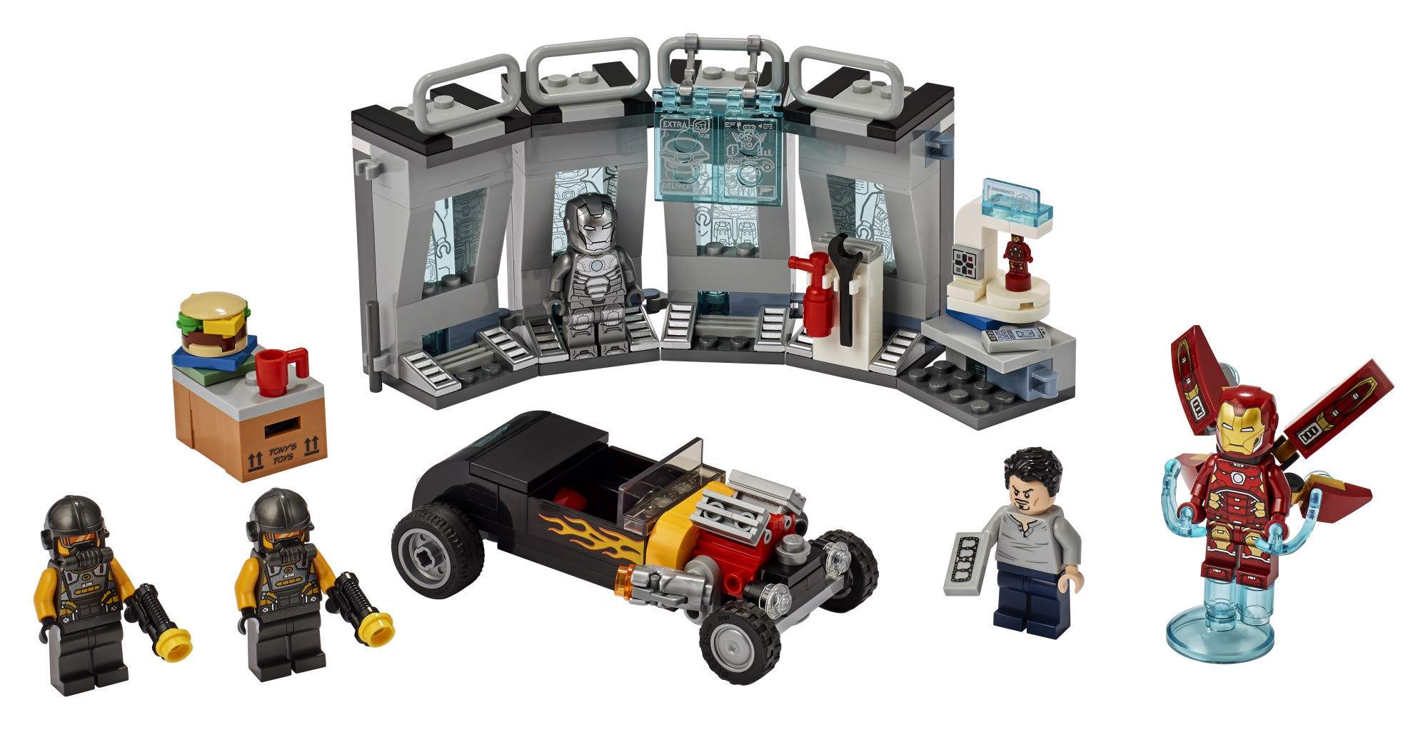 Iron man armory LEGO set