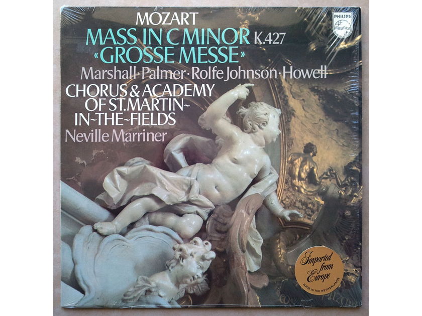 PHILIPS | MARRINER/MOZART - The Great Mass in C Minor K. 427 / NM