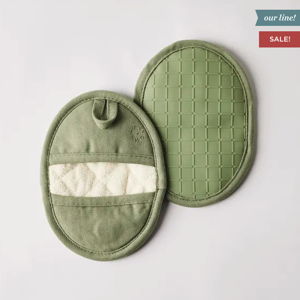 Five Two Silicone Pot Holders (Eucalyptus)
